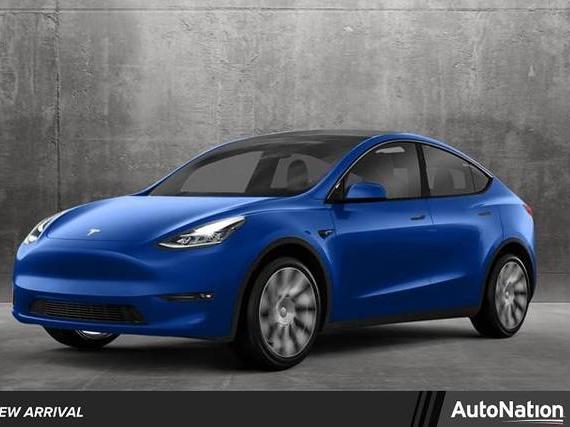 TESLA MODEL Y 2021 5YJYGDEE0MF262120 image